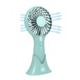 thumbnail image 2 of Bangcool Personal Fan USB Charging Plastic Mini Portable Fan Office Fan with Handle, 2 of 5