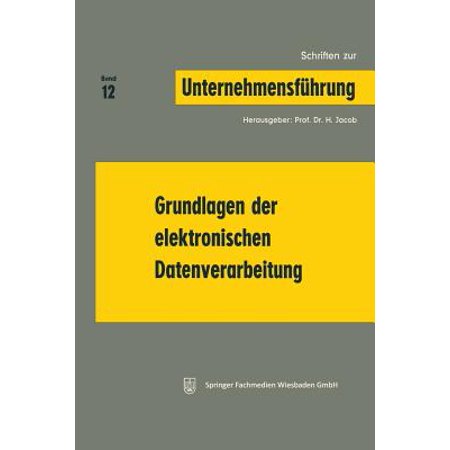Grundlagen Der Elektronischen Datenverarbeitung