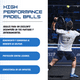 thumbnail image 3 of Pelotas De Padel Tenis - Pro Hornet Padel Sin Presión - para Profesionales y Entrenamientos (6 Bolas), 3 of 7