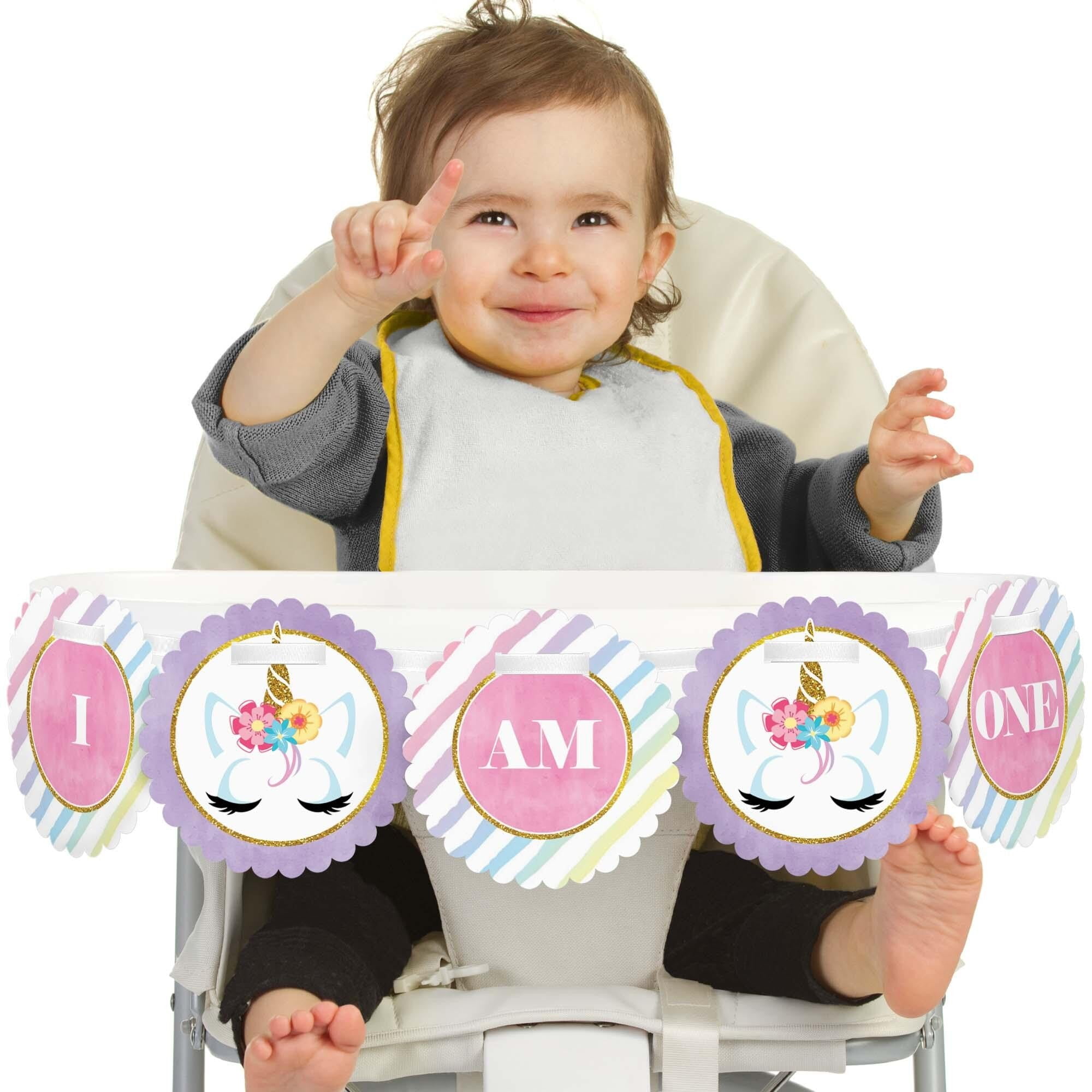 TWO Highchair Banner – Black & White Checkered Racing Theme For 2nd Birthday, 200cm Rope For Chair Or Wall Decor