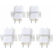 5Pcs Electronic Microwave Oven Magnetron 4 Filament Pin Sockets Converter Home for Midea for Galanz for Haier Etc