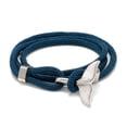 thumbnail image 3 of ¡Pulsera de silicona de joyería de 4 piezas para hombres, pulsera tibetana de la suerte + regalo budista! Cuerda trenzada a mano., 3 of 4