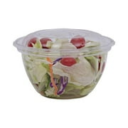 Eco-Products EP-SB18 5.5 in. x 2.3 in. 18 oz. Renewable and Compostable Plastic Containers - Clear (150/Carton)