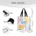 thumbnail image 3 of Hirioo Zebra Colourful for Tote Bag for Women, Quilted Shoulder Bag with Zipper, Large Capacity Handbags for Casual, Travel, Work, 3 of 7