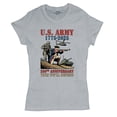 thumbnail image 5 of US Army 250 Anniversary T-Shirt Military Veteran DD 214 Patriotic Women's Tee, 5 of 7