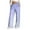 Light Blue, variant on USNSM Summer Casual Pants for Womens High Waist Comfort Stretch Pants Cotton Linen Gradient Trousers with Pockets Light Blue S