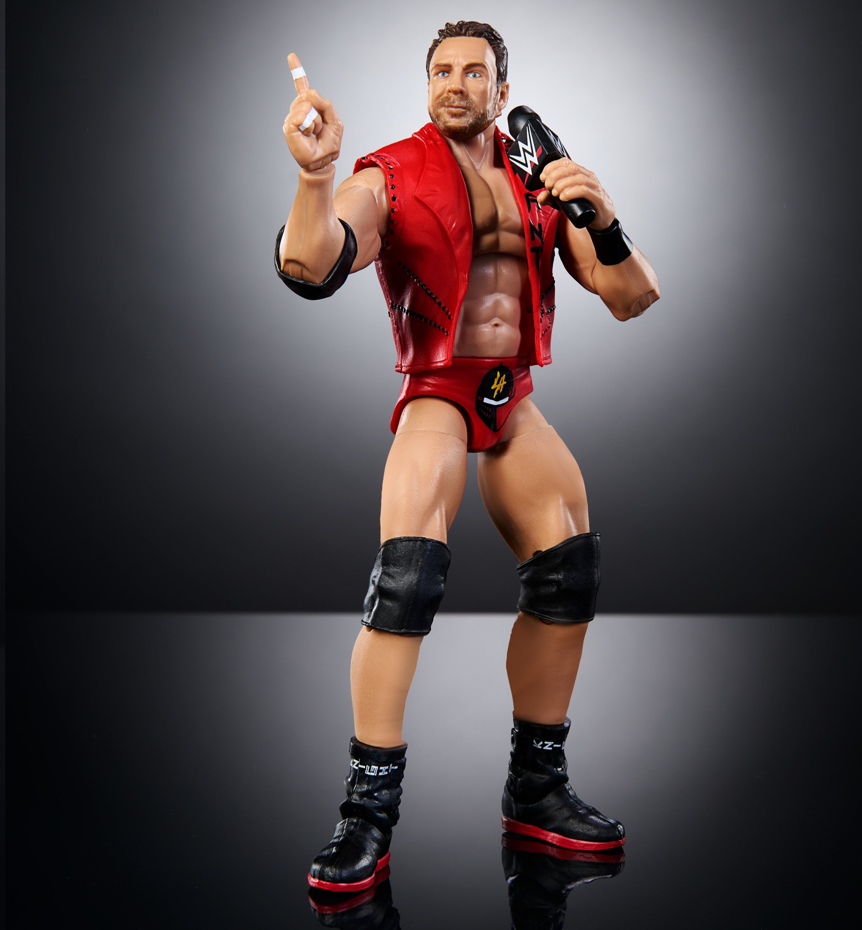 WWE Elite LA Knight Action Figure, 6-inch Collectible Superstar with Articulation & Accessories