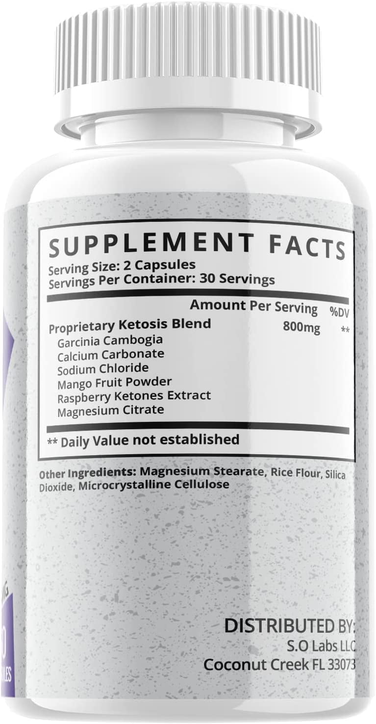 (2 Pack) Let's Keto - Keto Weight Loss Formula - Energy & Focus Boosting Dietary Supplements for Weight Management & Metabolism - Advanced Fat Burn Raspberry Ketones Pills - 120 Capsules