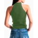 thumbnail image 3 of Blusa básica cuello halter Balam, 0088 (Verde) verde M Roman Fashion BL-BAL-0088-VERDE, 3 of 3