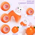 thumbnail image 4 of Easter Basket Essentials, Pop Up Carrot Bunny, Handmade Easter Rabbit, Squishes Carrot Rabbit Funny Novelty Toy, Easter Carrot Rabbit Squeeze Toys, Pop Up Toy for Easter Basket Stuffers, 4 of 6