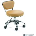 thumbnail image 5 of MAYAKOBA Nail Salon Pedicure Stool Pedicure Chair Dayton Cashmere Pneumatic, Adjustable 13" to 15", Rolling Salon Furniture & Equipment, 5 of 5