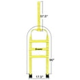 thumbnail image 3 of Paquete de 2 correas Tow Dolly Basket para ruedas de coche de 14 a 19 pulgadas, 3 of 6