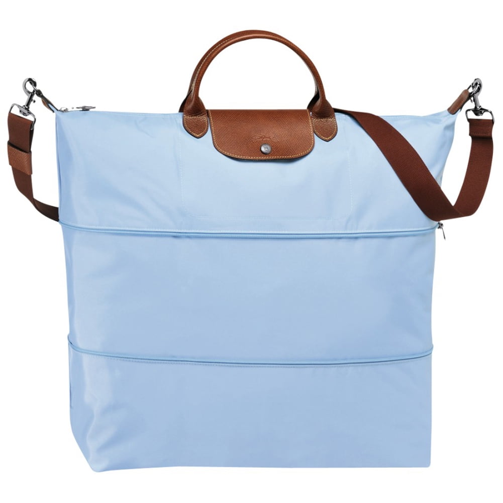Longchamp Women's Le Pliage Expandable Travel Bag Blue OS