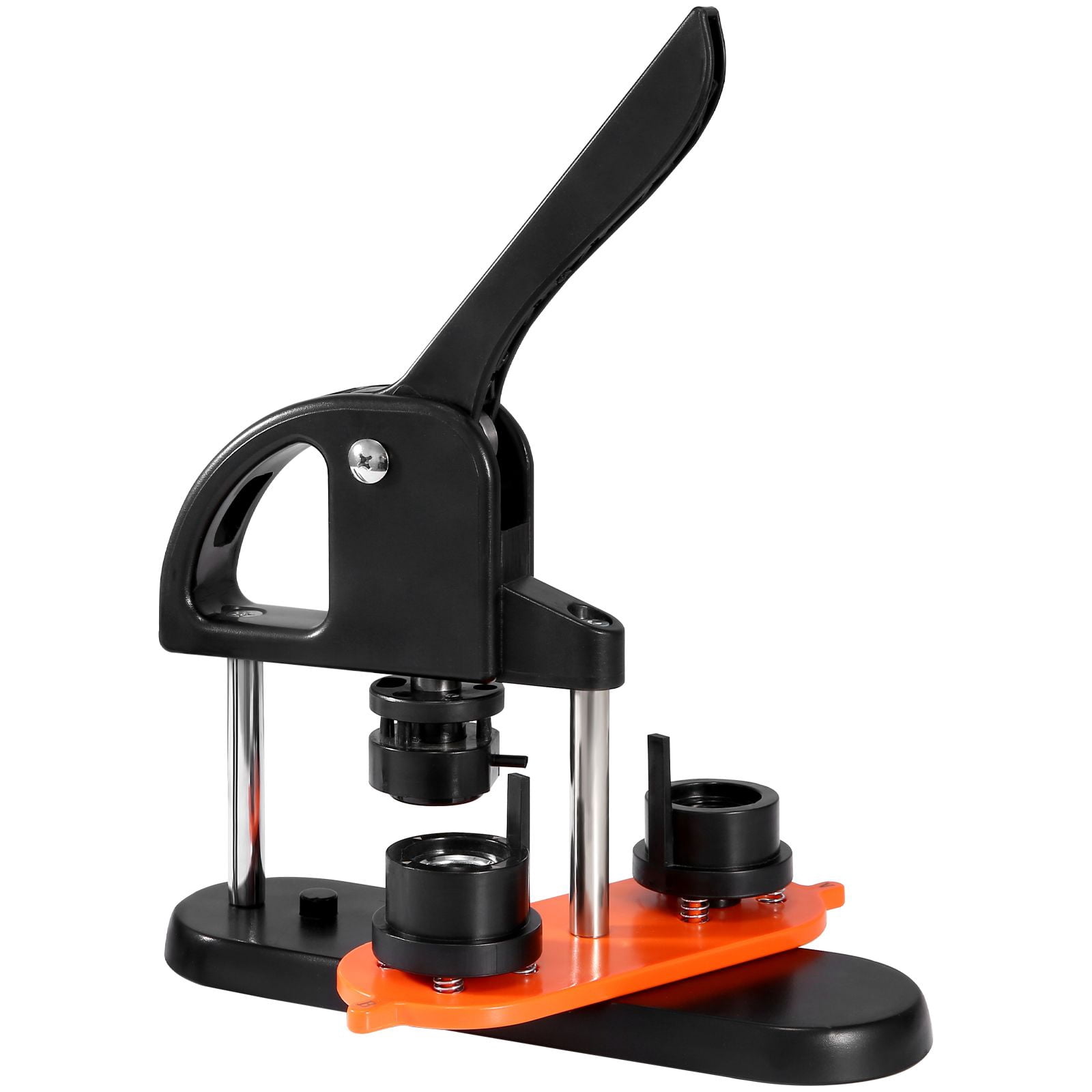 Button Maker Machine 1 Inch with Mr. Panda Design, 250pcs Button Parts, Ergonomic Handle, Circle Cutter, for DIY Badges Pins