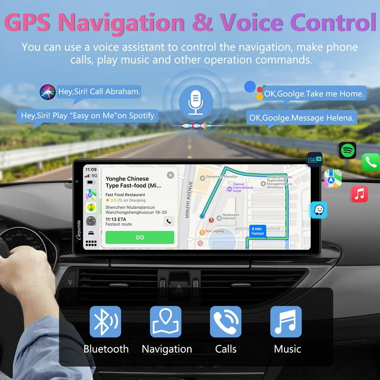 Carpuride Wireless Carplay Android Auto 10.26