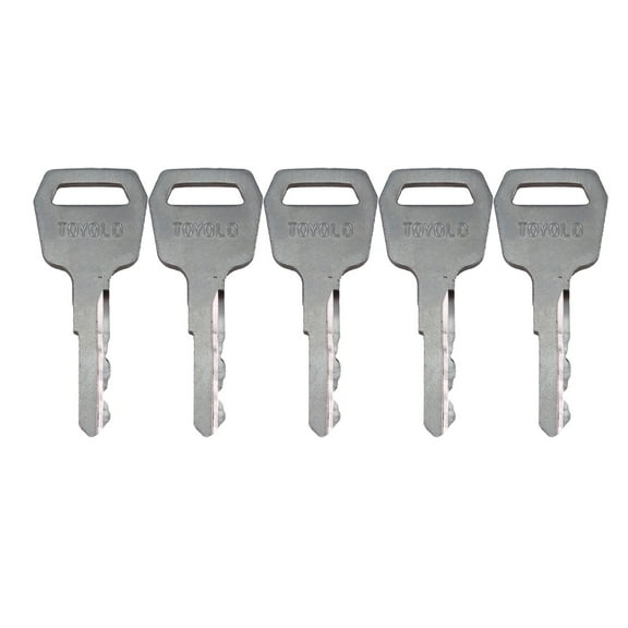 5PK Keys for Toyota Forklift (Early/Older Models) 511416 57421-22060-71 TOYOLD