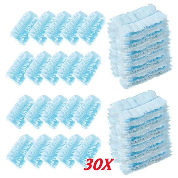 30 Count Disposable Duster Refills, Heavy Duty Dusters Refills, Blue Replacement Head for Cleaning, Multi Surface Refills Unscented,Duster Refills