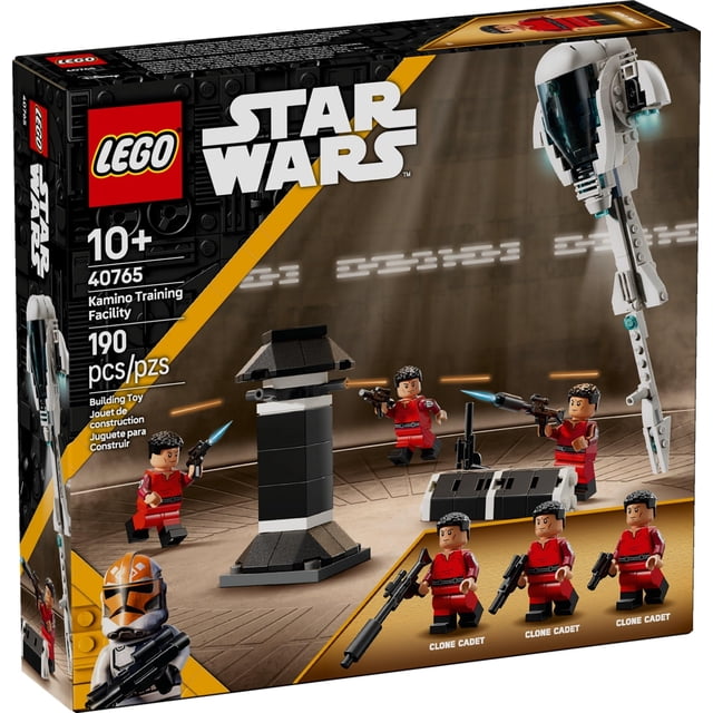 Set de construcción LEGO Star Wars Kamino Training 40765 con 3 minifiguras