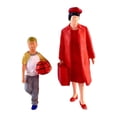 thumbnail image 2 of Esquirla 2 Pieces 1/64 People Figures Set Train Railway S Scale Diorama Scenery Decor D, 2 of 8