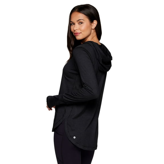 RBX Active Women's Ultra Soft Lightweight Hoodie Tunic With Pocket