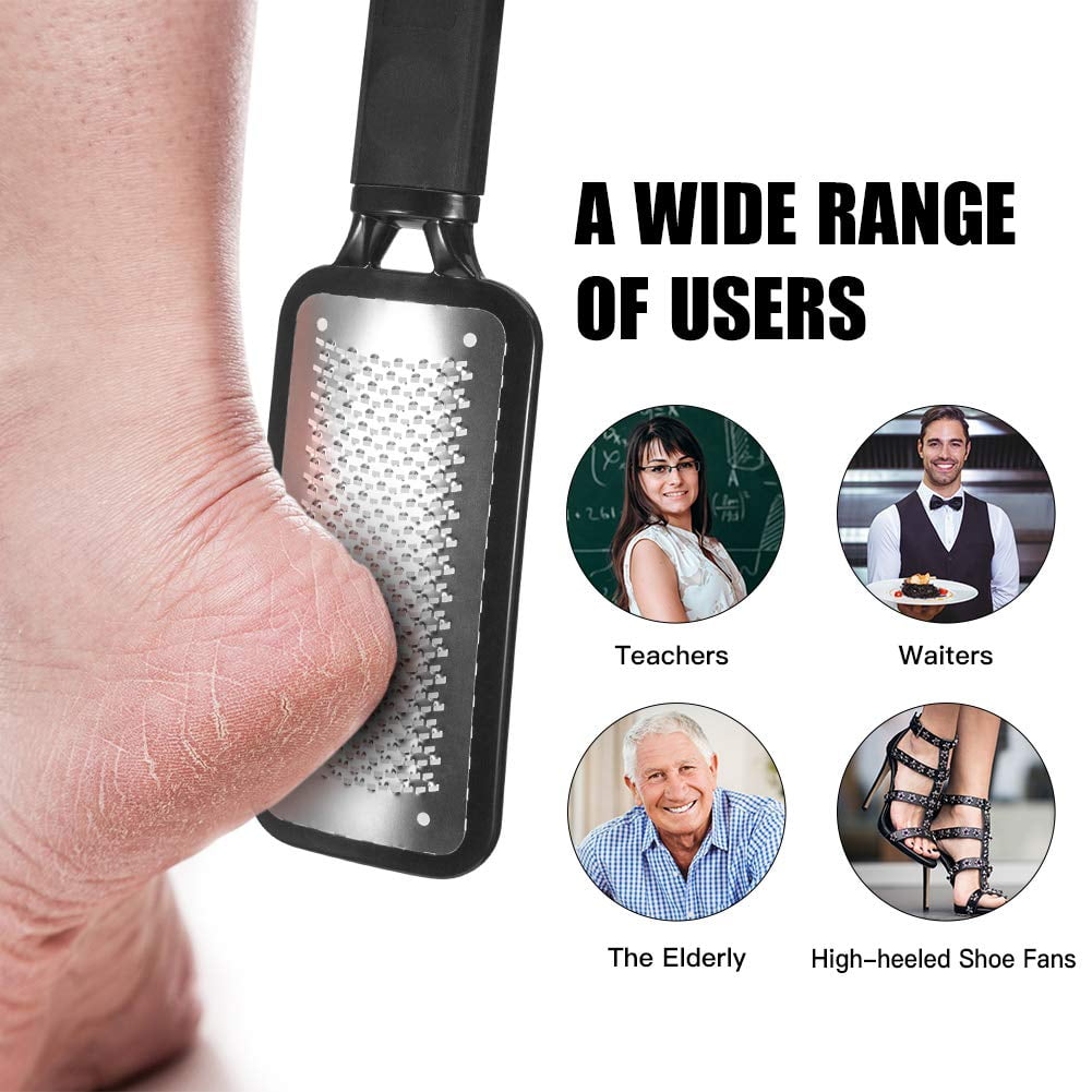 Foot Callus Remover For Both Wet and Dry Feet pedicure metal surface