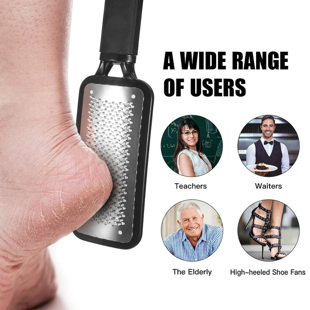 Foot Callus Remover For Both Wet and Dry Feet pedicure metal surface