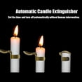 thumbnail image 4 of Fire Extinguishing Candle Snuffer, 8pcs Time Saving Candle Snuffer  For Party For Adult Gold,Silver, 4 of 8