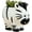 Zebra, variant on Cute Animal Ceramics Planter Small Succulent Pot, Small Cartoon Animal Plant Pot for Mini Plants Flower Cactus, Smooth Shiny Ceramic - Plants Not Included