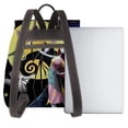 thumbnail image 3 of Goofa The Nightmare Before Christmas Pattern Leather Backpack Purse for Women Fashion Multipurpose Design Handbag Ladies Shoulder Bags Travel Backpack, 3 of 4