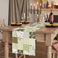 thumbnail image 2 of Table Runners 90 Inches Long Dress Scarves, Spring Floral Farmhouse Coffee/Dining/Kitchen Table Runner for Living Room, Yellow Flowers Botanical Patchwork Grid Bohemia 13x90 Inch, 2 of 9