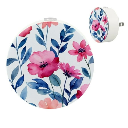 

YZUOUZY Lamp for Bedroom Bedside Lamp Small Lamps Set of 2 Peach Pink Flowers