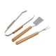 thumbnail image 2 of Kits de herramientas para barbacoa, pinza de acero inoxidable, tenedor, espátula para hamburguesas, práctico juego de herramientas para parrilla de, 2 of 9
