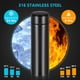 thumbnail image 5 of Flintronic Thermosflasche, 500ML Wasserflasche Vakuum Isolierbecher 304 Edelstahl, LCD-Touchscreen-Temperaturanzeige, Smart Becher Dichtflasche Ideal für Hitze und Kälte - Blau, 5 of 6