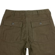 Saucezhan OG107 Fatigue Pants for U.S. Army Vietnam War Mens Baker Pants Satin Cotton Regular Fit