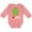 Mauve, variant on Inktastic I Love Frogs Gift Boys or Girls Long Sleeve Baby Bodysuit