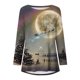 thumbnail image 4 of Tops de Otoño Para Mujer Tops Con Estampado de Navidad Moda Casual Manga Larga Cuello Redondo Blusa Suelta Camisas Odeerbi ODB181400, 4 of 5