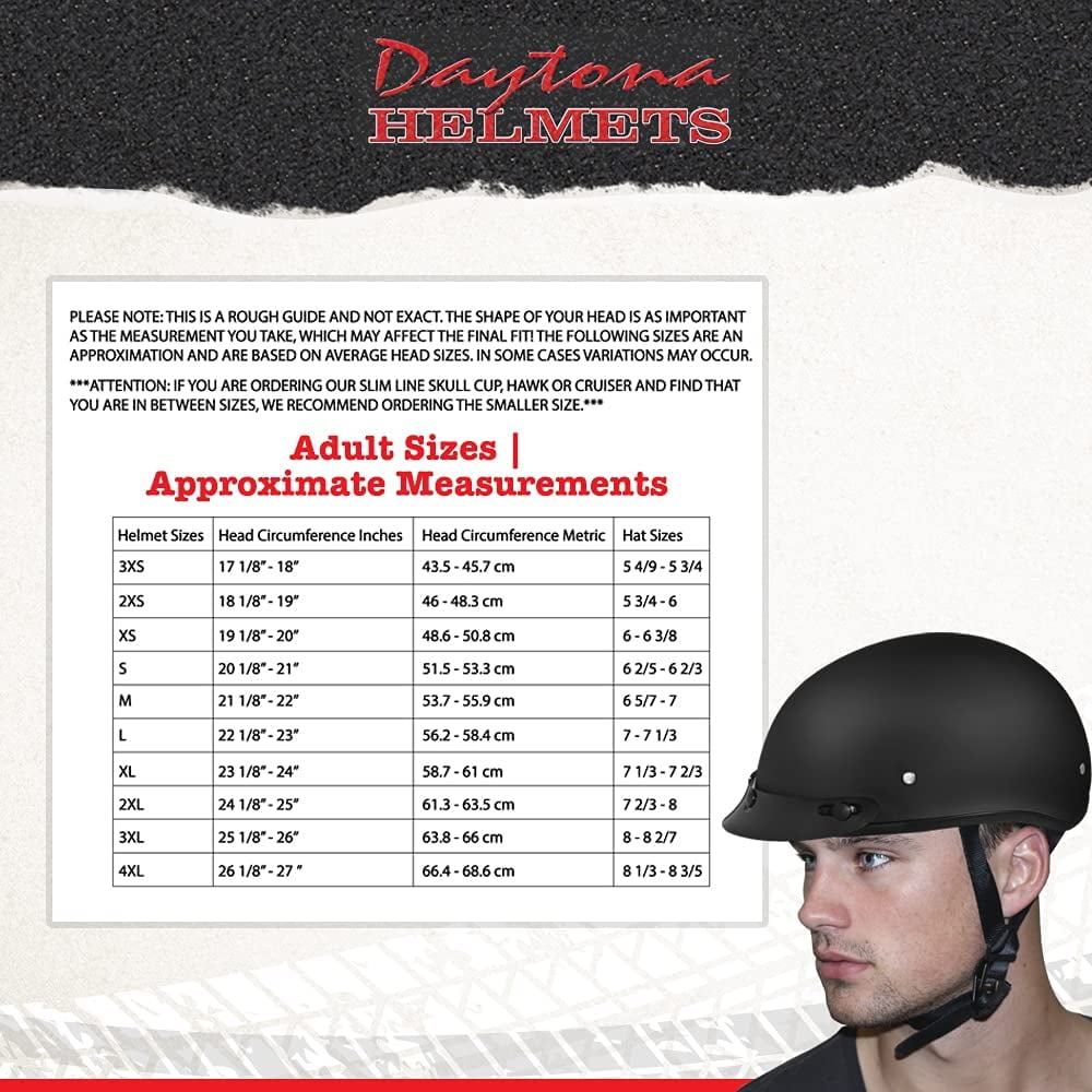 Daytona Helmets Half Skull Cap 