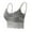 Gray, variant on Lace Bralette for Women Workout Bras Lace Modesty Panel Going Out Slim Crop Top Racerback Crop Top Lightweight Bralette Lace Wireless Bra Slim Basic Camisoles Beige