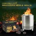 thumbnail image 7 of Fire Starters for Solo Stove Mesa, 60 Count BBQ Firestarter and Fireplace Accessories, Pellets for Bonfire and Firepit, Camping, Grilling, Cooking, Campfires, Charcoal, Wood, and Sticks, 7 of 7