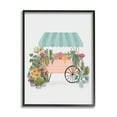 thumbnail image 2 of Stupell Industries Quaint Floral Succulents Potted Plants Wagon Canopy Framed Wall Art, 11 x 14, Design by Nina Muis Surface Design, 2 of 5