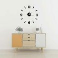 thumbnail image 2 of 3d Modern Acrylic Arabic Numeral Wall Clock, 2 of 2