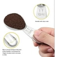 thumbnail image 2 of baomifa-Stainless Steel 1 Tablespoon Measuring Coffee Scoop Spoon (Stainless Steel 3), 2 of 4