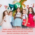 thumbnail image 4 of ziyahi 3pcs/set Rabbit Ears Headband Easter Rabbit Ears Headband Costume Accessory Bunny Rabbit Costume 5Set, 4 of 6