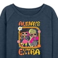 thumbnail image 3 of LOL OMG! Fashion Dolls - Always Extra - Women's Lightweight French Terry Long Sleeve Shirt, 3 of 5
