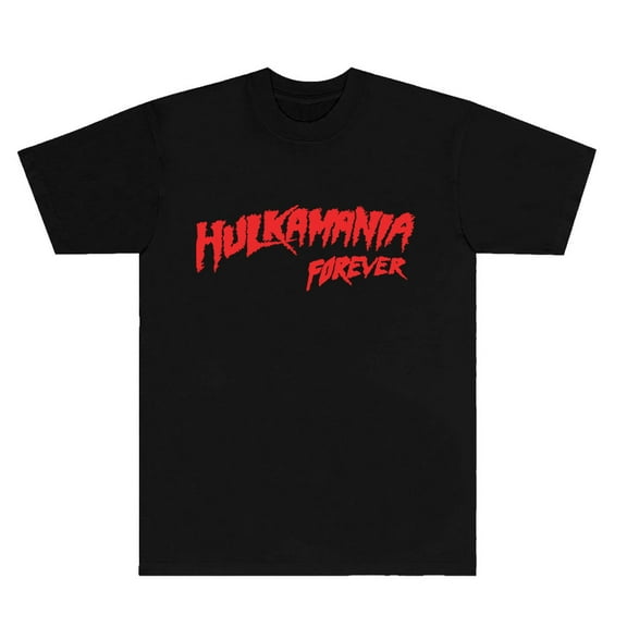 Hulkamania Forever T-Shirts Streetwear Tee Cosplay Women Men HipHop Crewneck Short Sleeve Tops