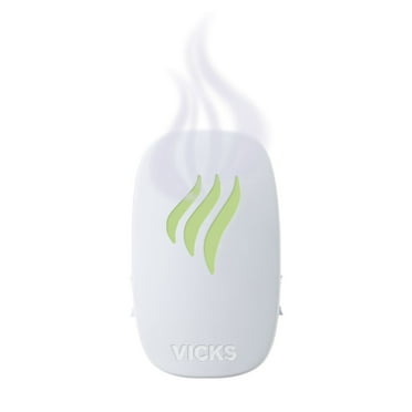 Vicks Advanced Soothing Vapors Waterless Vaporizer with Night Light and VapoPads to Help Relieve Discomfort from Colds and Flu , 1 Count (Pack of 1)