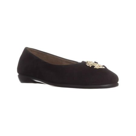 aerosoles black ballet flats