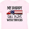 thumbnail image 4 of Inktastic Daddy Plays with Trucks Boys or Girls Toddler T-Shirt, 4 of 5