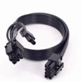 thumbnail image 1 of PCIe 6Pin to 3 SATA Peripheral 4 Pin Molex GPU 8Pin to 6+2Pin CPU 4+4P ATX 24Pin Cable for CORSAIR SF Series FS750 SF600 SF450 8pin to 8pin Other, 1 of 6