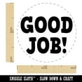 thumbnail image 2 of Good Job Teacher School Self-Inking Rubber Stamp Ink Stamper - Red Ink - Medium 1 Inch, 2 of 7